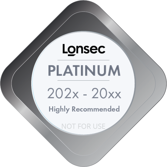 Lonsec Consistency Seal - Platinum (DO NOT USE)